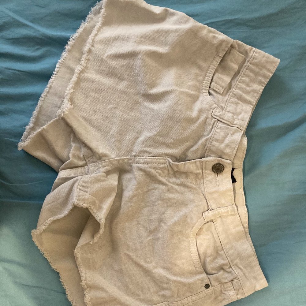 White Shorts